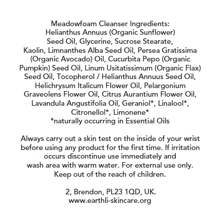 Meadowfoam Glycerin and Kaolin Cleansing Mask 15ml