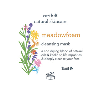 Meadowfoam Glycerin and Kaolin Cleansing Mask 15ml