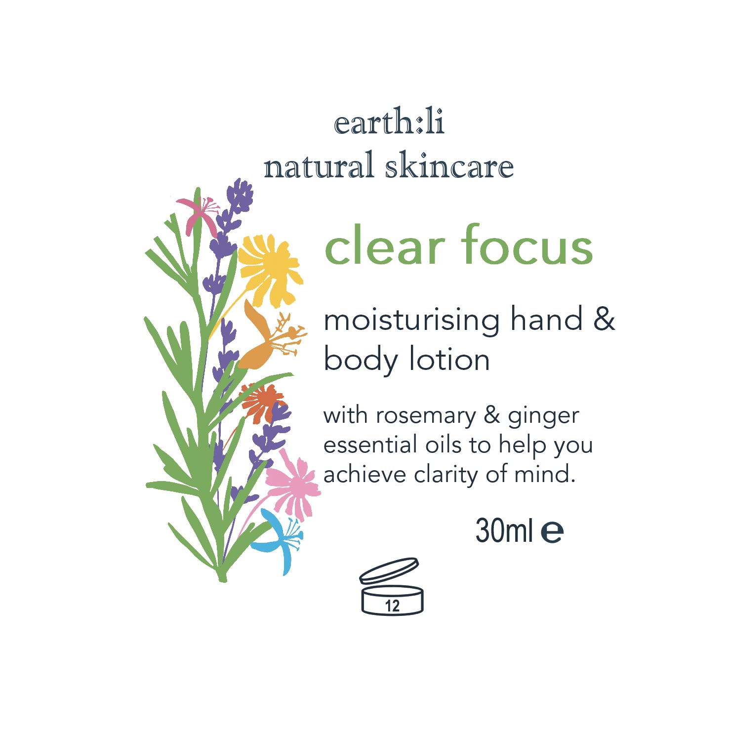 Clear Focus Hand and Body lotion 30ml