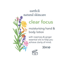 Load image into Gallery viewer, Clear Focus Hand and Body lotion 30ml