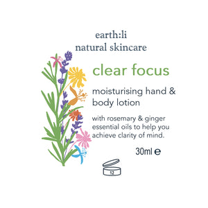 Clear Focus Hand and Body lotion 30ml