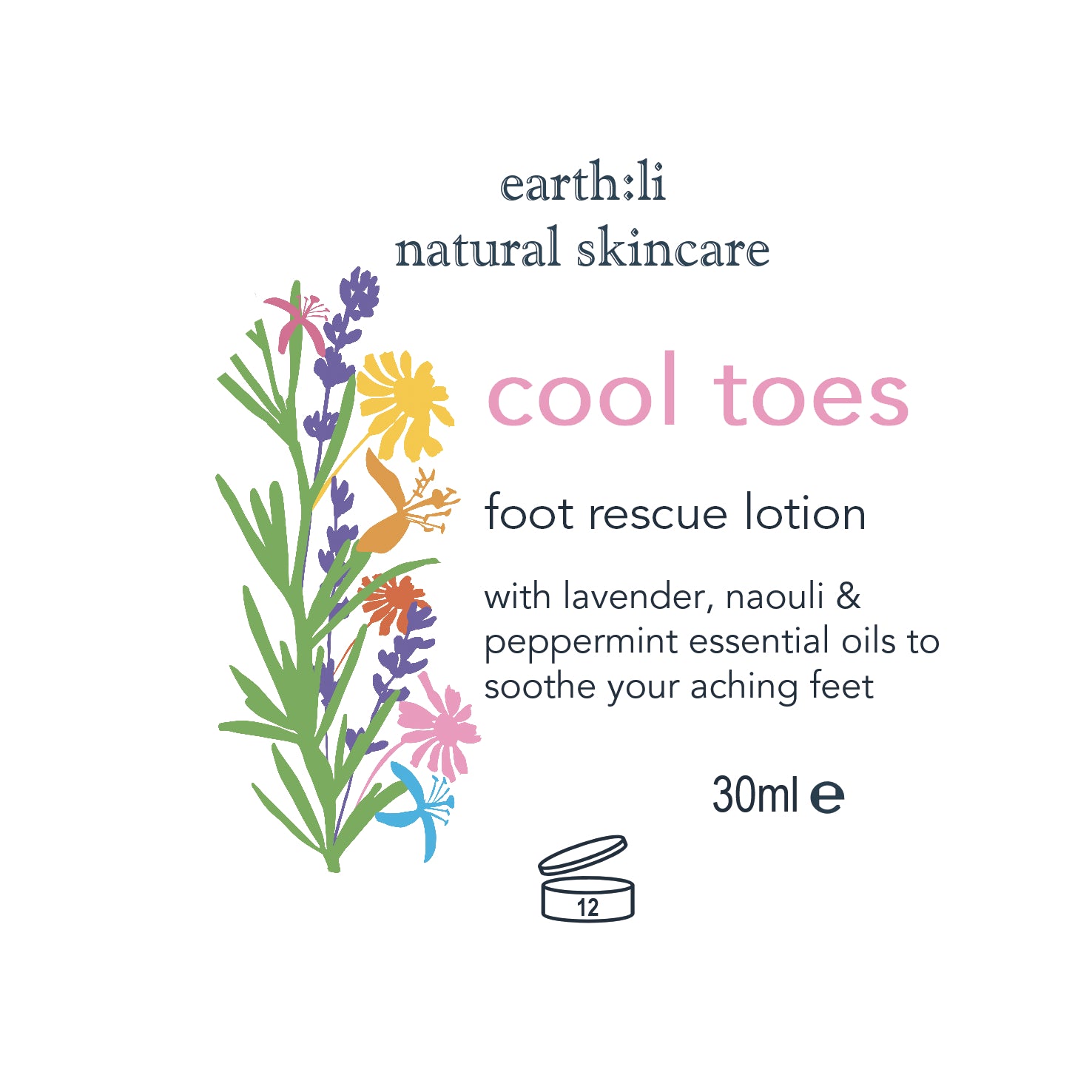 Cool Toes Foot Lotion 30ml
