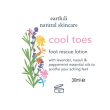 Load image into Gallery viewer, Cool Toes Foot Lotion 30ml