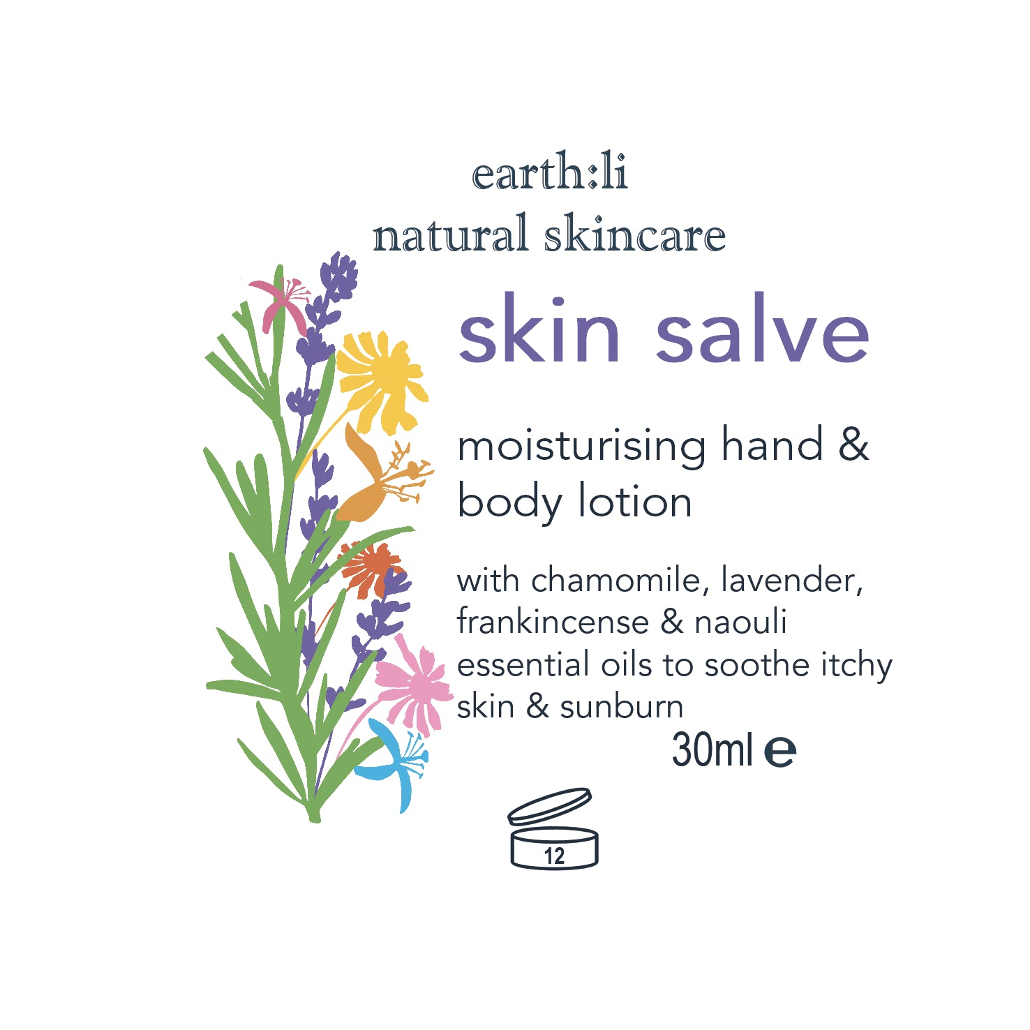 Skin Salve hand and body lotion 30ml