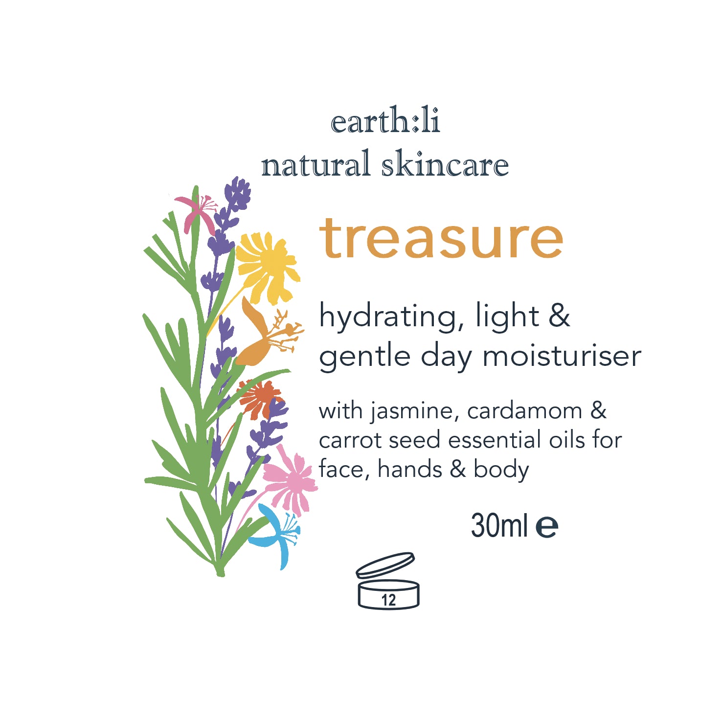 Treasure Face, Hand and Body Lotion 30ml