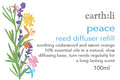 Peace reed diffuser refill