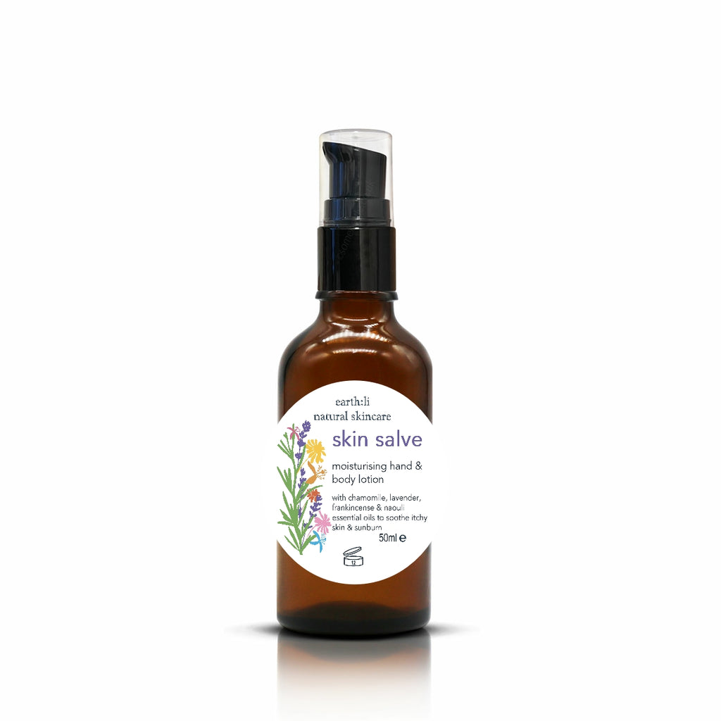 Skin Salve hand and body lotion 50ml pump