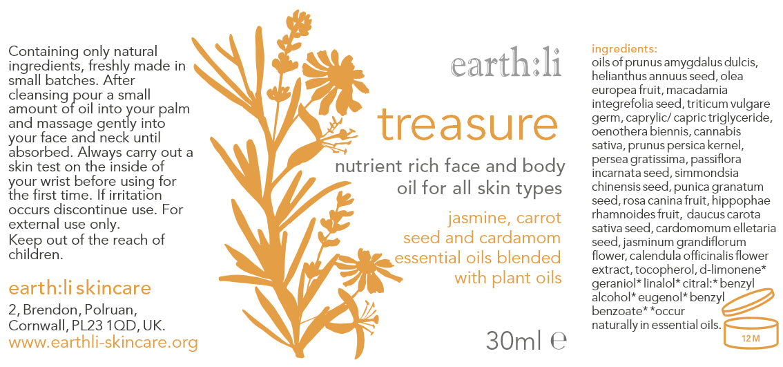 Treasure Face and Body Oil