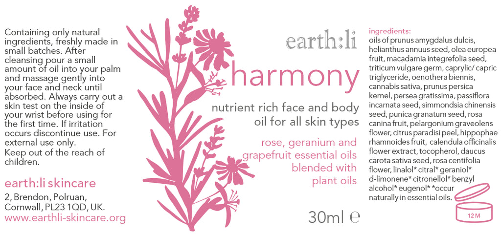 Harmony Face and Body Oil