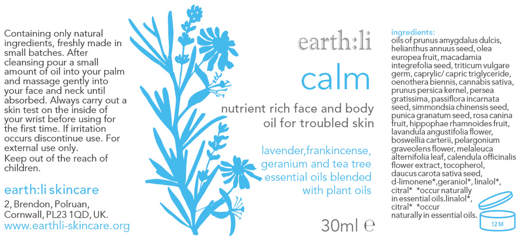 Calm Face and Body Oil