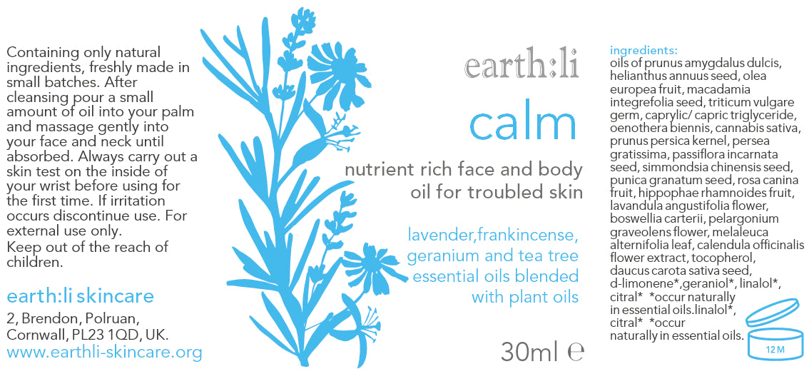 Calm Face and Body Oil